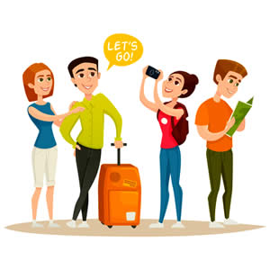 Organising a holiday