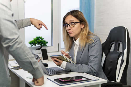 You need to respond properly when someone pushes your buttons