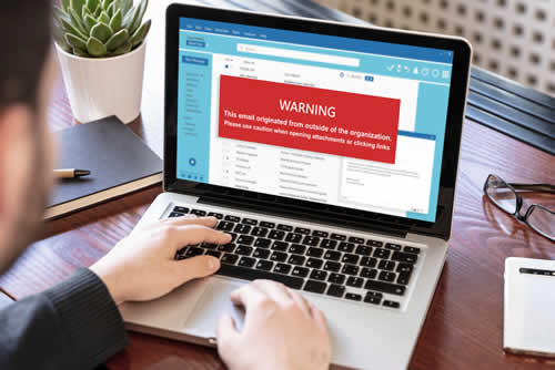 Build awareness of phishing attacks