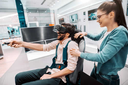 AR and VR technology are direct drivers of sales