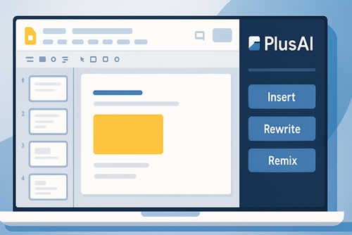 PlusAI for Google Slides and PowerPoint