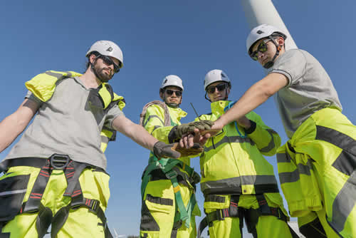 People showing that safety is part of their culture