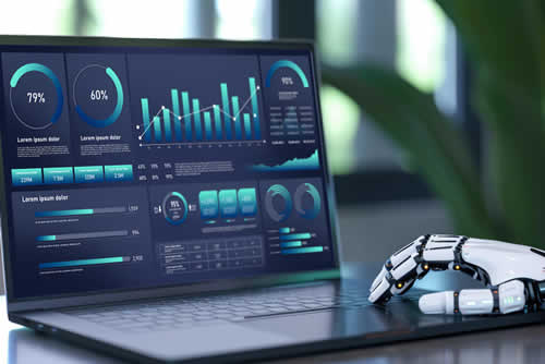 AI creating a security report