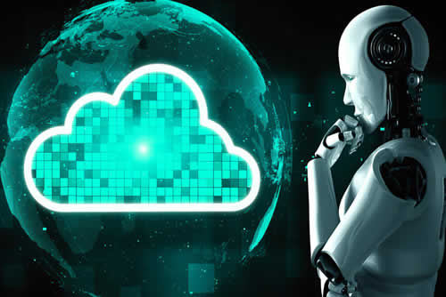 AI analyzing cloud protection