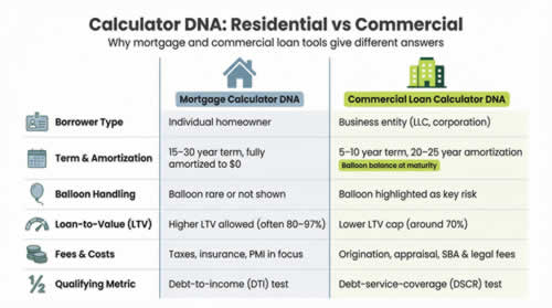 Types of loan calculator