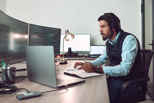 Using a proxy server in the office