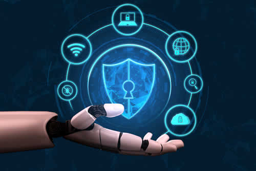 AI robot ensuring security from all sources