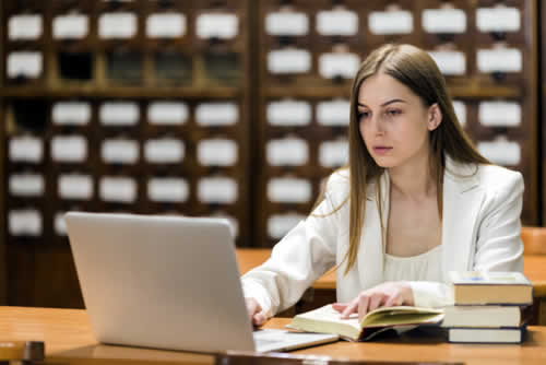 HR Professional studying a work-based course