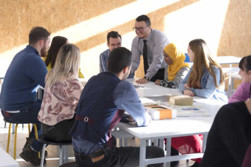 Staff training and development in action