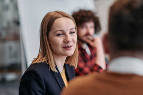 Active listener in the office