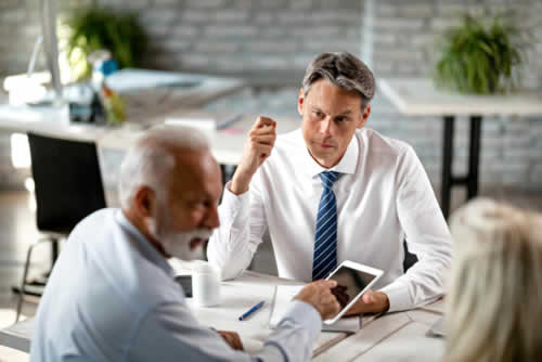 Meeting to discuss the target client profile