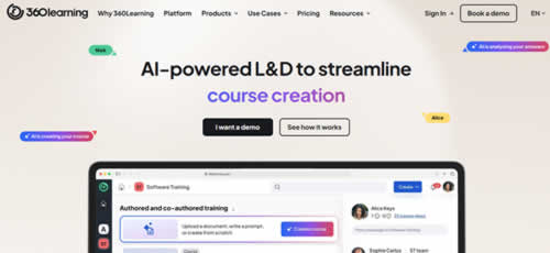 Screenshot for 360 learning