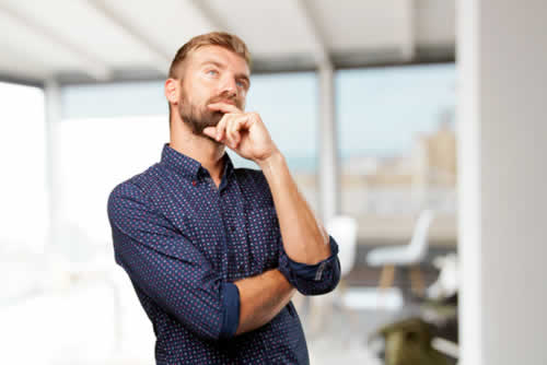 Manager thinking about a new approach