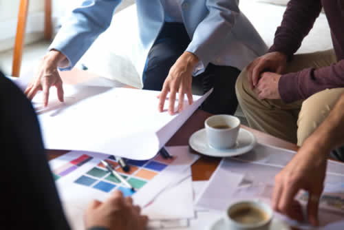 Visual assets design meeting