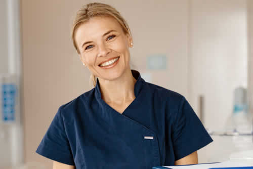 Per diem nurse at work