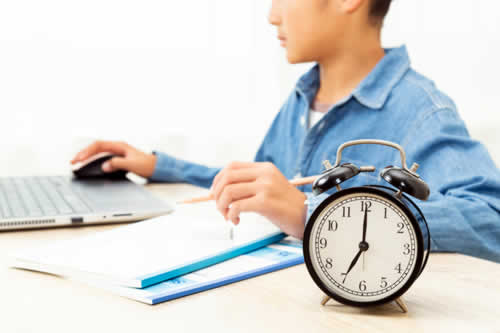 Studying with a timer