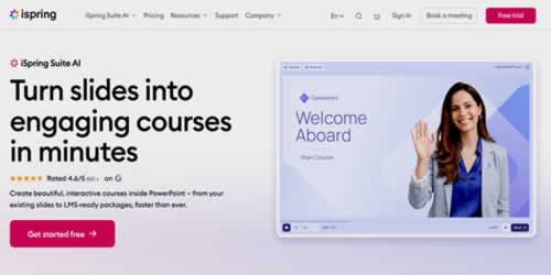 Screenshot: iSpring Suite