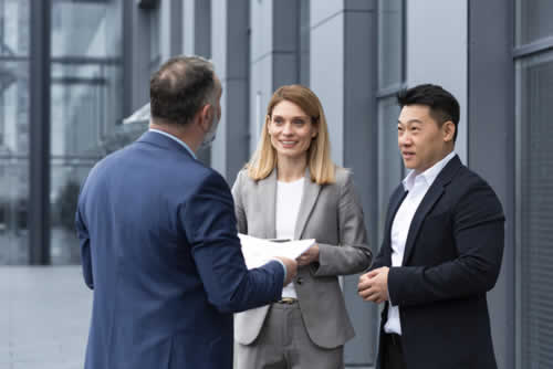Chinese and European MBA students