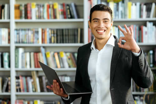 MBA student happy with their course