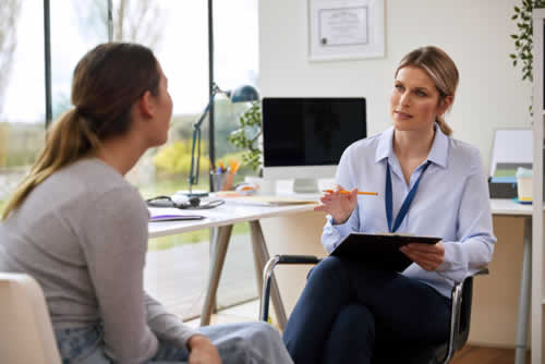 Consultation with a mental health professional