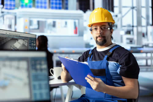 Engineering specialist at work